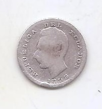 ECUADOR DEL AÑO 1899 DE 1 DECIMO